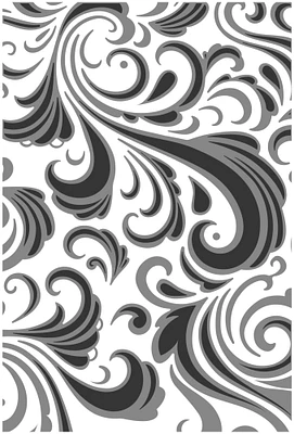 Sizzix Texture Fades Embossing Folder By Tim Holtz-Swirls