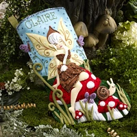 Bucilla Felt Stocking Applique Kit 18" Long-Woodland Fairy