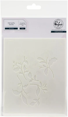 Pinkfresh Studio Stencils 4.25"X5.25" 5/Pkg-Be Strong