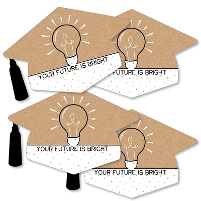 Big Dot of Happiness Bright Future - Graduation Decorations DIY Party Essentials - Set of 20