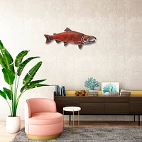 Large Soc Salmon Wall Art