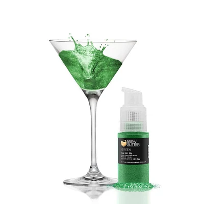 Green Edible Glitter Spray Pump | Brew Glitter®