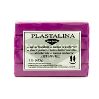 Van Aken Plastalina Modeling Clay (Magenta)