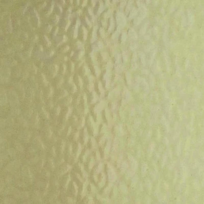 Wissmach Stained Glass Sheet: Light Olive Green English Muffle