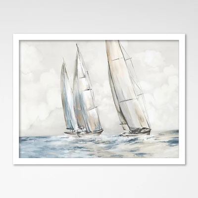 On the Water by PI Creative Art  Framed Print - Americanflat