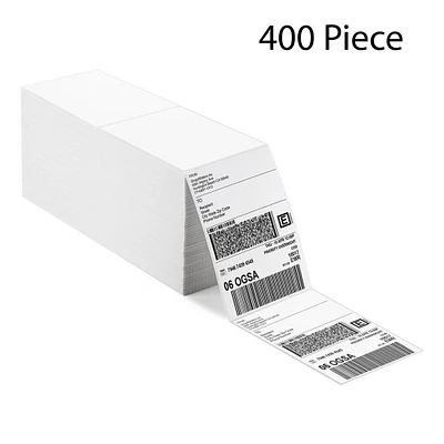 4x6 Zebra Labels Professional Shipping Solutions Fanfold Direct Thermal White Adhesive Labels for Organized Logistics | MINA