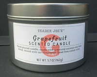 TRADER JOE'S Coconut Wax Scented Candle 4 packs