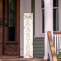 Reversible Porch Board: Welcome Home/Happy Easter