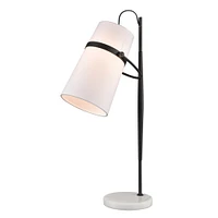 Elk Signature Banded Shade 28 High 1-Light Desk Lamp