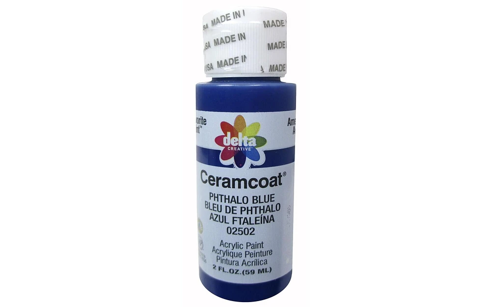 Delta Ceramcoat Acrylic 2oz Phthalo Blue