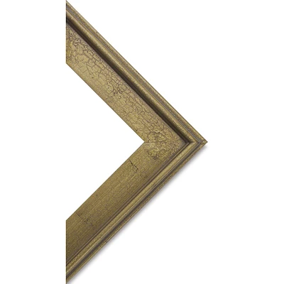 Blick Simplon Frame, 3-1/4”-10” x 10” x ½”, Gold Leaf Crackle
