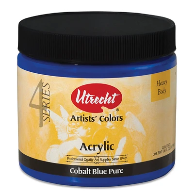 Utrecht Artists' Acrylic Paint - Cobalt Blue Pure, Pint
