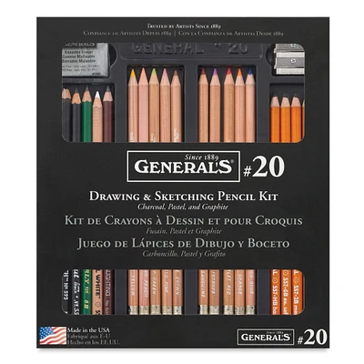 General's Classic Drawing and Sketching Kit No. 20