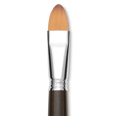 Escoda Prado Tame Synthetic Brush - Bright, Long Handle, Size 20