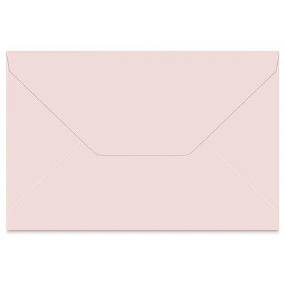 Arturo Envelope - 4-3/4" x 7", Pale Pink, Medium Greeting, Package of 100