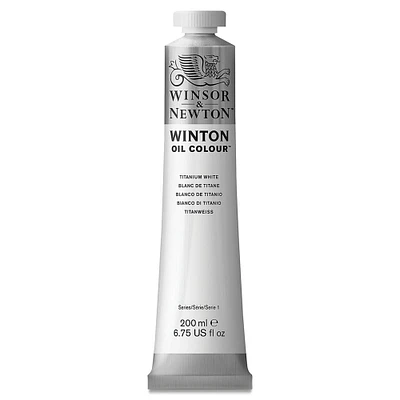 Winsor & Newton Winton Oil Color - Titanium White, 200 ml tube