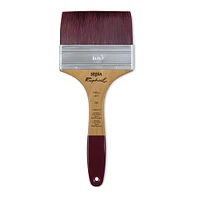 Raphael Sepia Flat Brush - Mixed Media Flat, Size 100