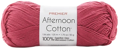Premier Afternoon Cotton Yarn-Rouge