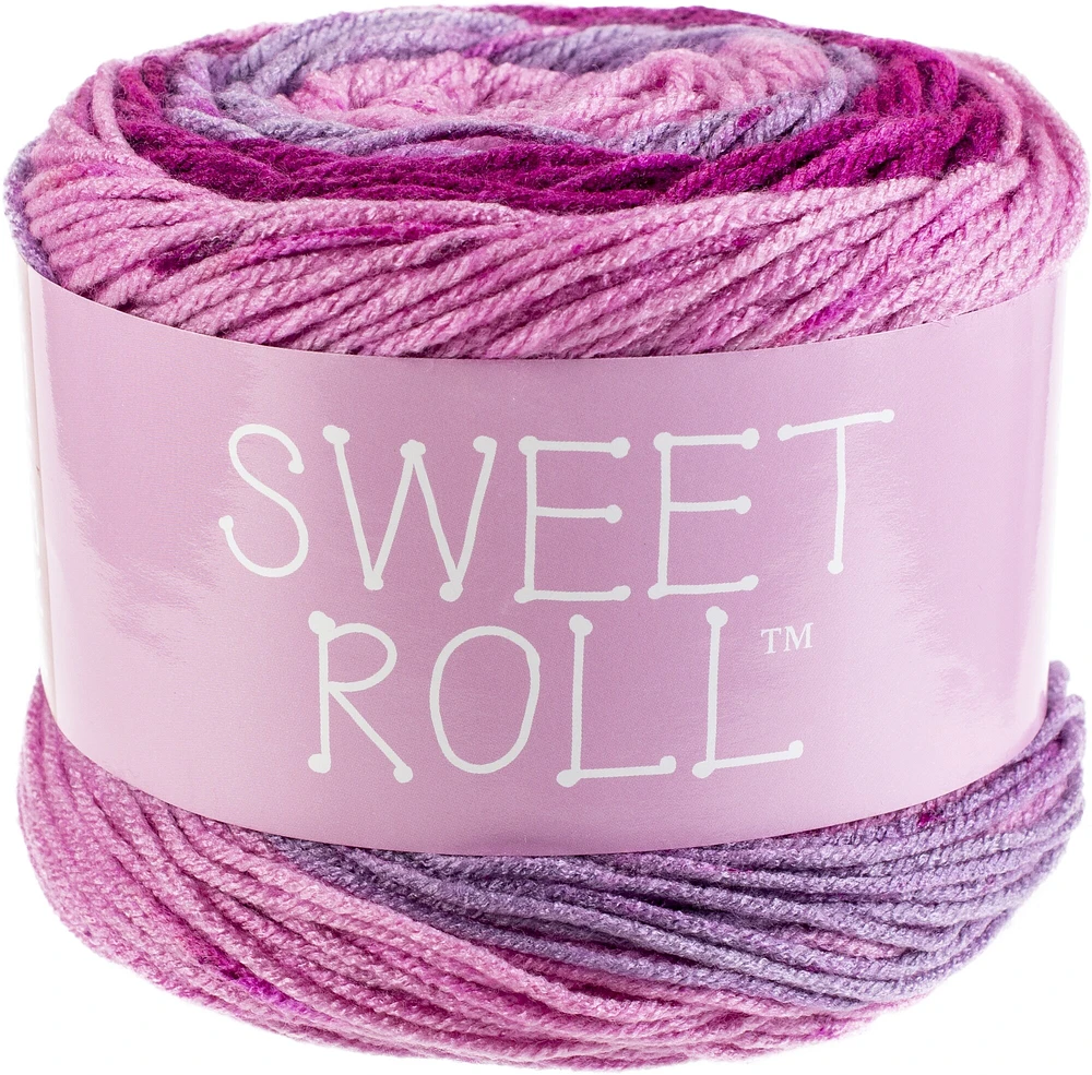Multipack of 12 - Premier Yarns Sweet Roll Yarn-Raspberry Swirl