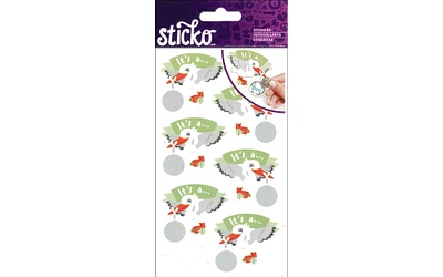 EK Sticko Sticker Boy Reveal Scratch Off