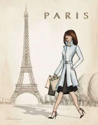 Paris Poster Print by Andrea Laliberte - Item # VARPDXLAL027