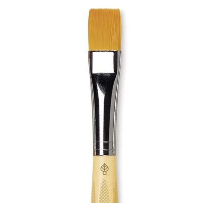 Da Vinci Junior Synthetic Brush - Bright, Short Handle, Size 16