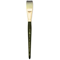 Princeton Umbria Brush - Flat, Short Handle, Size 12