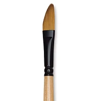 Dynasty Black Gold Brush - Dagger, Short Handle, Size 3/8"