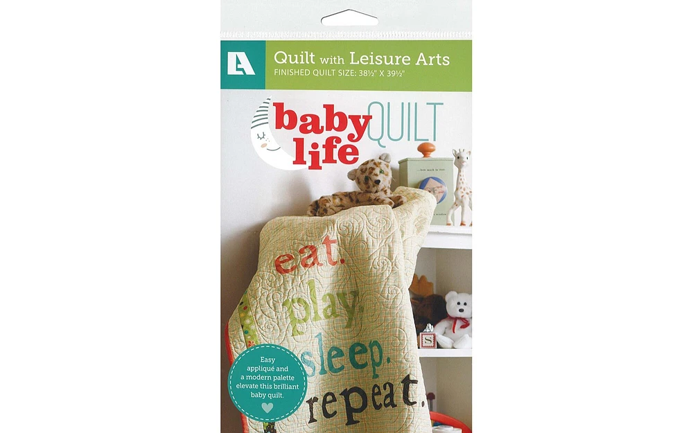 Leisure Arts Baby Life Quilt Quilting Pattern