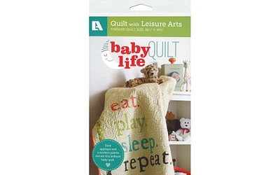 Leisure Arts Baby Life Quilt Quilting Pattern