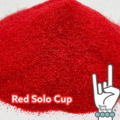 Red Solo Cup Pixie for Poxy Micro Fine Glitter