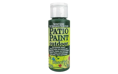 Decoart Patio Paint 2oz Sprout Green