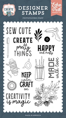 Echo Park Stamps-Create Pretty Things