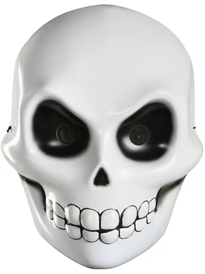 Skeleton Skull Grim Reaper Scary Horror Adult Vacuform Halloween Mask