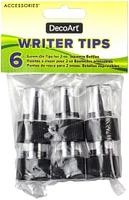 DecoArt Accessories Writer Tips 6/Pkg