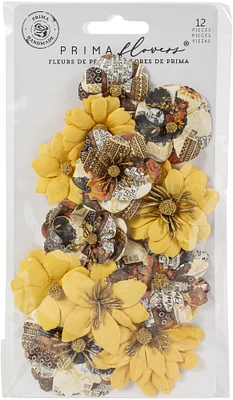 Prima Marketing Mulberry Paper Flowers-Colorful Beauty/Diamond