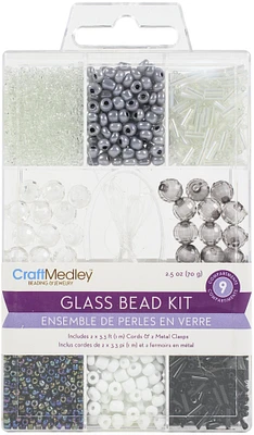 Craft Medley Glass Bead Kit 90g