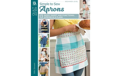 Leisure Arts Simple To Sew Aprons Sewing Book