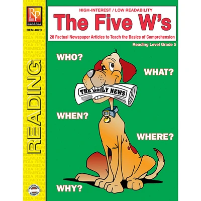 The Five W’S Book, Reading Level 5