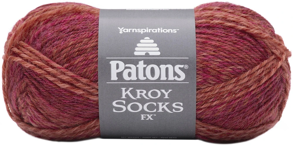 Patons Kroy Socks Fx Yarn-Geranium