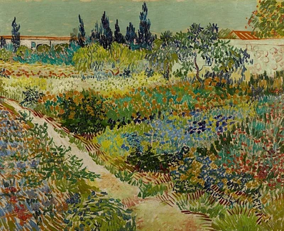 Garden at Arles by Vincent van Gogh - Item # VARPDX57537