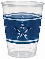 Dallas Cowboys 16oz Plastic Cups - 25ct