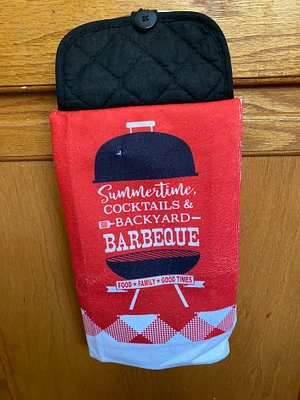 BBQ Hanging Dish Towel