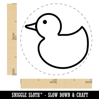 Rubber Ducky Self-Inking Rubber Stamp for Stamping Crafting Planners