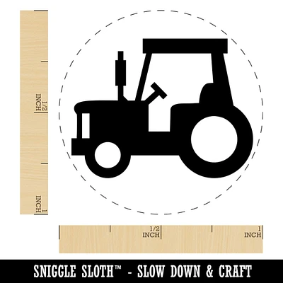 Tractor Farm Vehicle Self-Inking Rubber Stamp for Stamping Crafting Planners