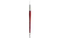 Connoisseur White Taklon Brush All Media LH Rnd#12