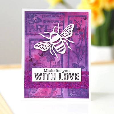 Creative Expressions  Paper Cuts Bumble Bee Edger Craft Die