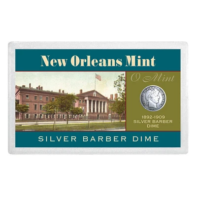 New Orleans Mint Silver Barber Dime Over 100 Years Old