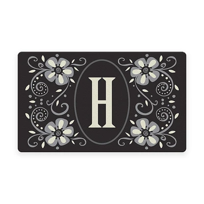 Classic Monogram - H Door Mat (18 x 30")