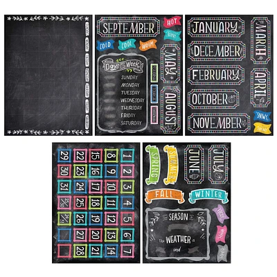 Chalk It Up! Calendar Bulletin Board Set